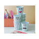 stickers décoratifs pour cadeau 'make a face'