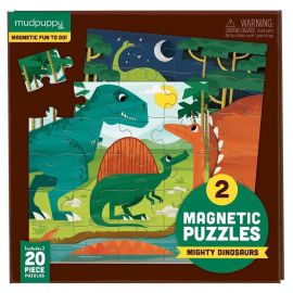 Magnetisches Puzzle - mÃ¤chtige Dinosaurier