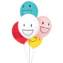 5 Ballons - Happy Faces