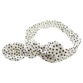 Cozy Dots Offwhite Haarband