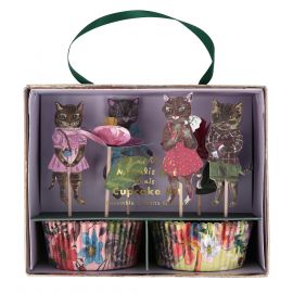 Cupcake Set - Nathalie Lete Flora Cat