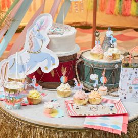 Cupcake Set - Circus Parade