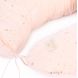 Schwangerschaftskissen Luna - Gold Stella & Dream Pink