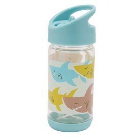 Flip & Sip Trinkflasche - Smiley Shark