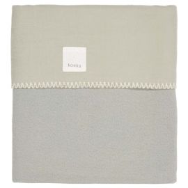 Decke Runa flannel - Leaf - 100X150 cm