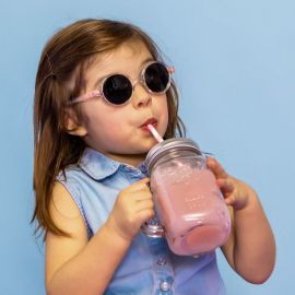Sonnenbrille Ziz Zig Sun Buzz Round - Glitzer