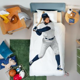 BettwÃ¤sche - Baseball Player - 140 x 200/220 cm