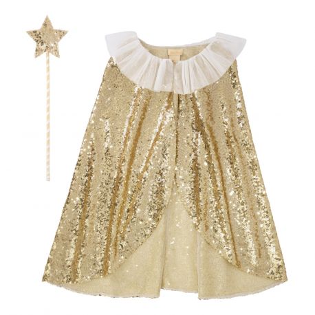 Dress-up-Kit - Gold Sparkle Cape