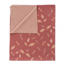 Babydecke 80 x 100 cm - Forest rose
