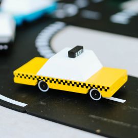 Holzauto - Candycar - Taxi