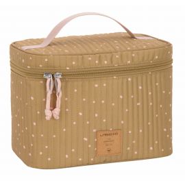 Baby Beautycase - Dots curry