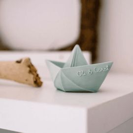 Badespielzeug - Origami boat - MinzgrÃ¼n