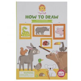 Ausmal-Set How to Draw - Wild Kingdom