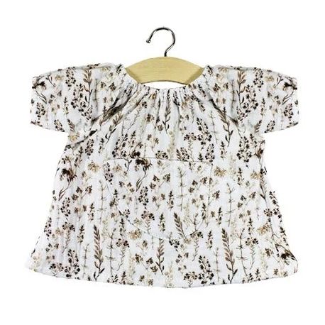 Puppenkleid Jeanne - Blumen Puppenkleid Jeanne - Blumen