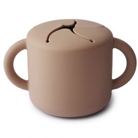 Silikon Snack Becher - Natural