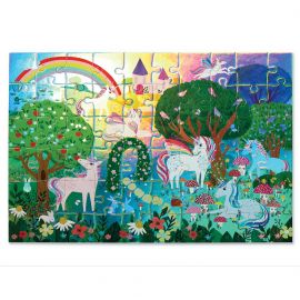 Folienpuzzle - Sparkling Unicorn - 60 Teile