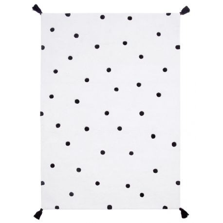 Teppich - Spots black & white