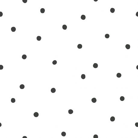 Tapete - Minima - Playful dots - White