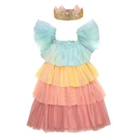 Kleid - Rainbow Ruffle Princess