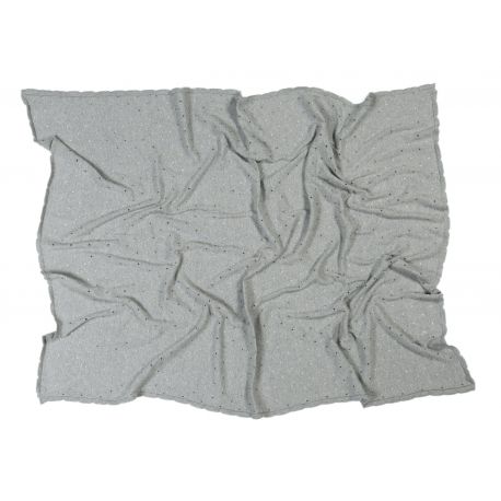 Decke Biscuit - Light Grey - 90 x 120 cm