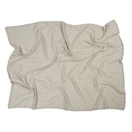 Decke Biscuit - Dune White - 90 x 120 cm