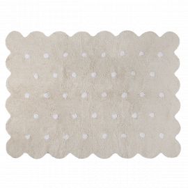 Waschbarer Teppich Biscuit - Beige - 120 x 160 cm
