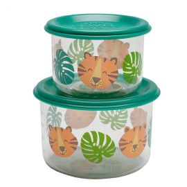 2-er Set kleine Snackdosen - Tiger