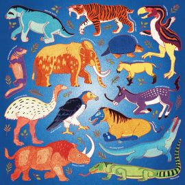 Puzzle fÃ¼r die Familie - Prehistoric Kingdom - 500 Teile