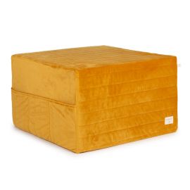 Sleepover Velvet Matratze 57x57x36 cm - Farniente Yellow