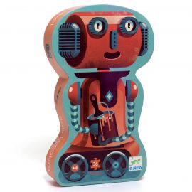Silhouetten Puzzle - Bob der Roboter - 36-teiliges