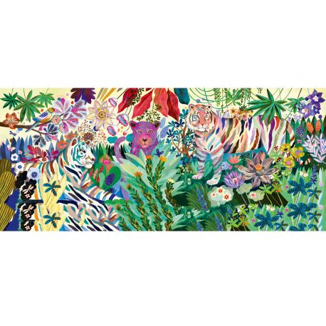 Puzzle - Rainbow Tigers - 1000 Teile