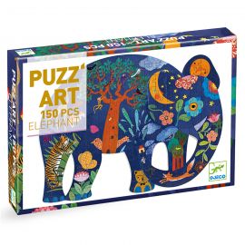 Puzz'Art - Elefant - 150-teiliges - FSC MIX