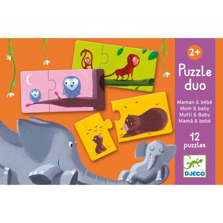 Duo Puzzle Mama und Baby