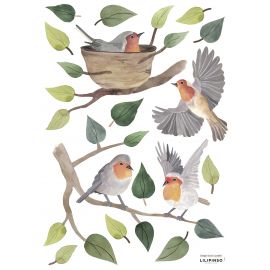 Wandaufkleber - Robins Redbreast