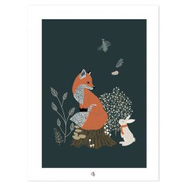 Wandposter - Mr Fox