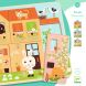 Drei Schichten Holzpuzzle 'Hasenfamilie'