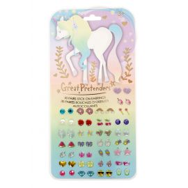 Ohrsticker - Whimsical Unicorn - 30 Paare