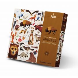 Puzzle für die Familie - 750 Teile - World of North American Animals