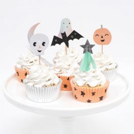 Cupcake-Set - Vintage Halloween