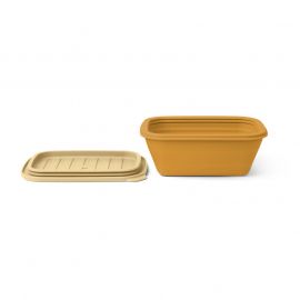 Franklin Lunchbox faltbar - Golden caramel & safari mix