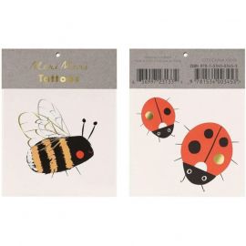 Tattooset - Bee & Ladybird
