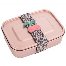 Elastikband fÃ¼r die Lunchbox Leopard Cherry
