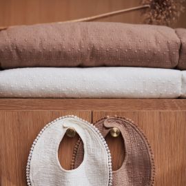 Krabbeldecke 75x95cm Embroidery Ivory