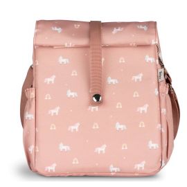 Rollup Isothermische Lunchtasche - Pink unicorn