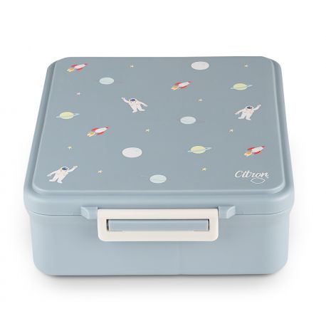 Lunchbox mit isothermische LunchbehÃ¤lter - Dusty blue spaceship