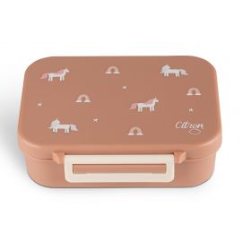 Tritan mini Snackdose - Blush pink unicorn