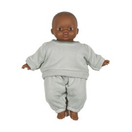 Collection Babies - Kleiderset Liam fÃ¼r Puppen - ThÃ© vert