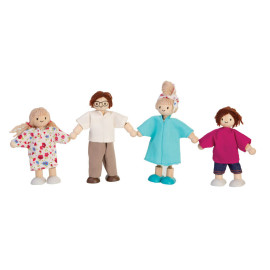 Plan Toys - Moderne Puppenfamilie