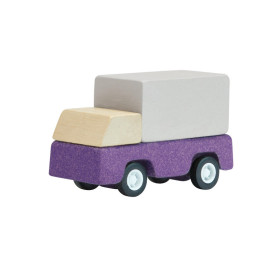 Plan Toys - Violetter Lieferwagen