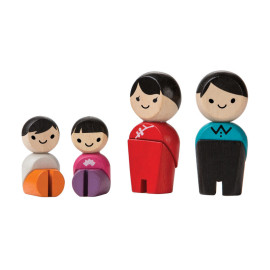 Plan Toys - Asiatische Familie